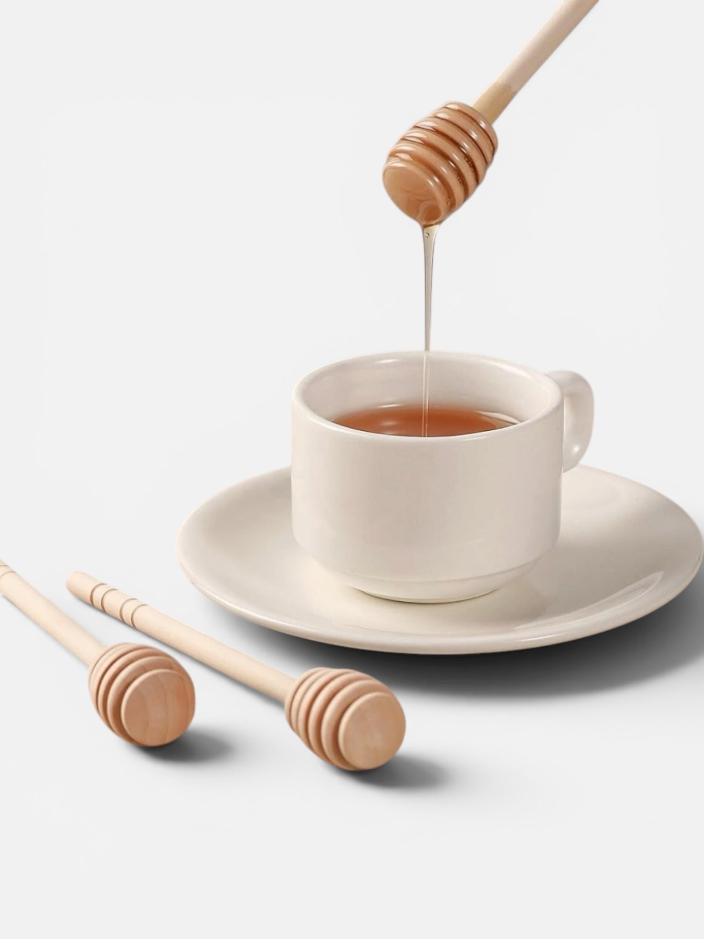 Wooden Honey Dipper (3 Pack)