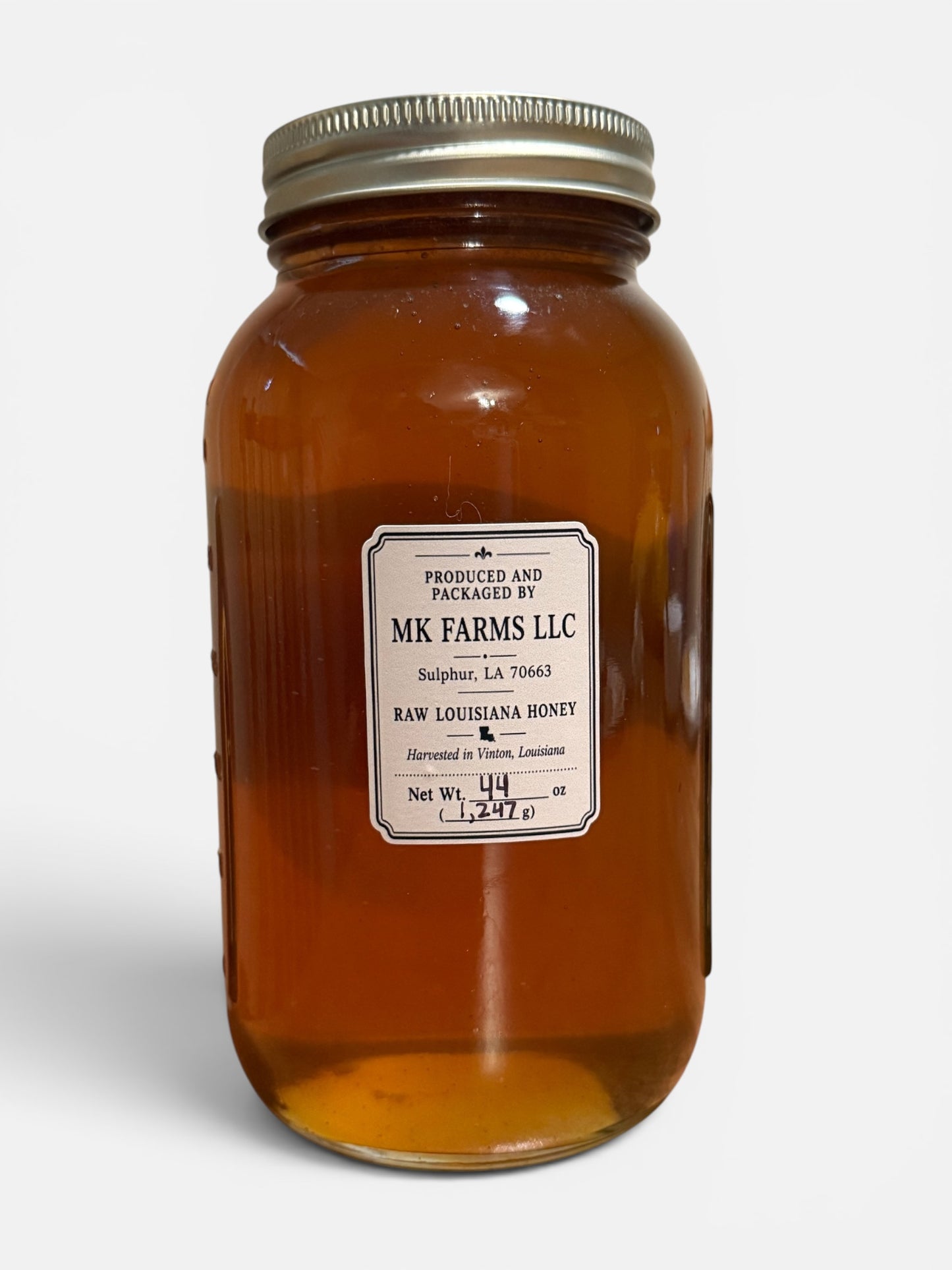 Raw Louisiana Honey - Quart