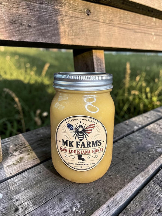 Raw Louisiana Creamed Honey