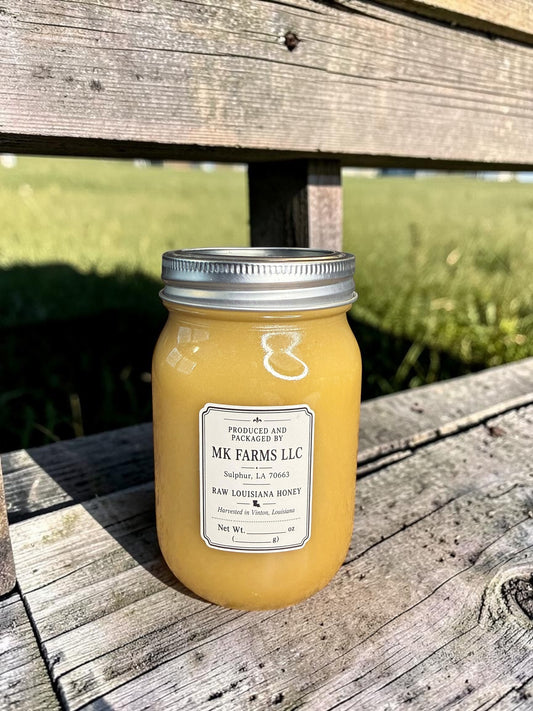 Raw Louisiana Creamed Honey