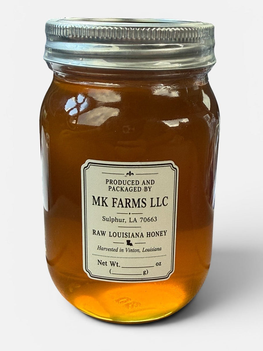 Raw Louisiana Honey - Pint