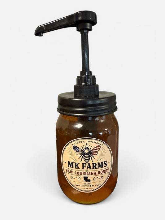 Honey Pump Mason Jar Lid
